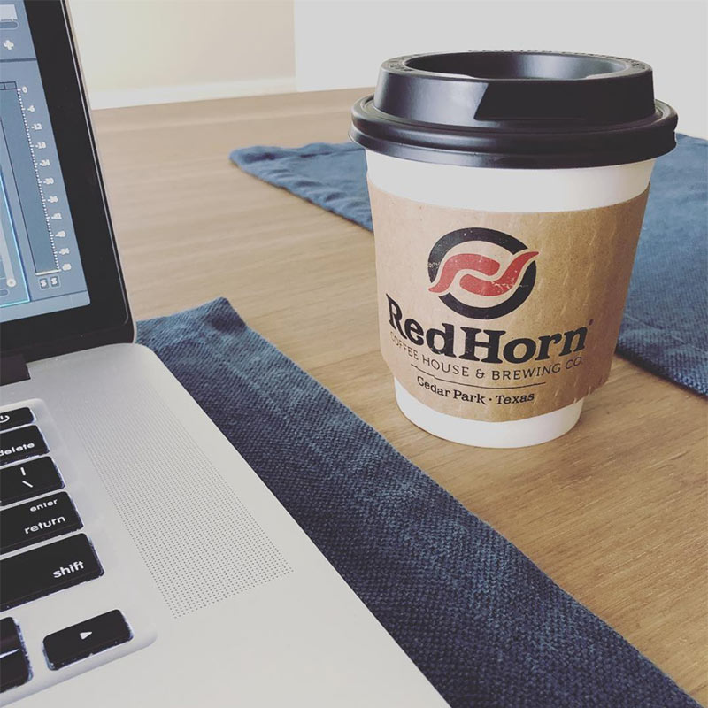 Red Horn, one of my caffeine go to's